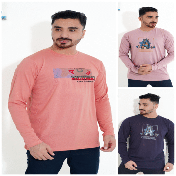 Men's Long T-shirt Combo (3pcs)
