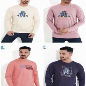 Men's Long T-shirt Combo (4pcs)