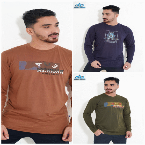 Men's Long T-shirt Combo (3pcs)