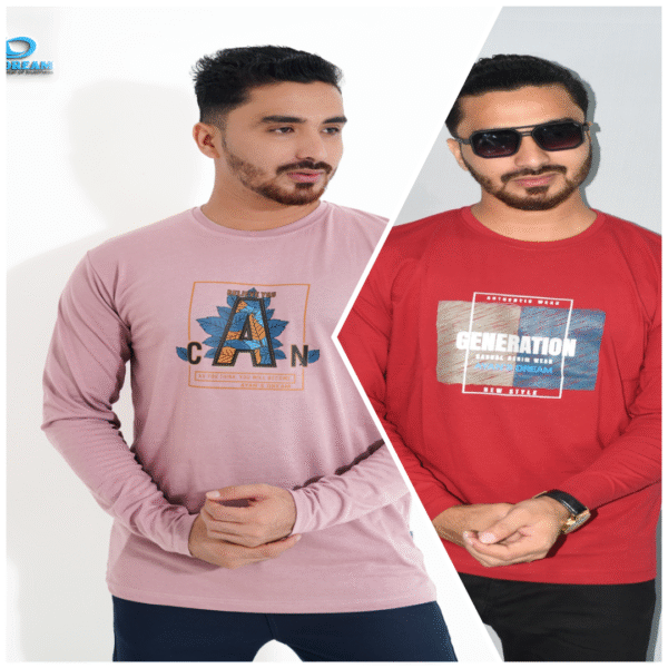 Men's Long T-shirt Combo (2pcs)