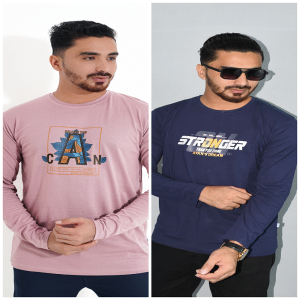 Men's Long T-shirt Combo (2pcs)