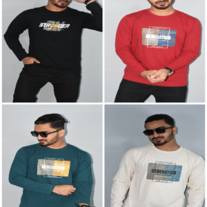 Men's Long T-shirt Combo (4pcs)