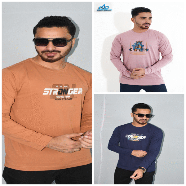 Men's Long T-shirt Combo (3pcs)