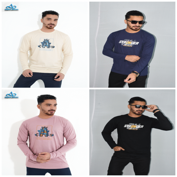 Men's Long T-shirt Combo (4pcs)