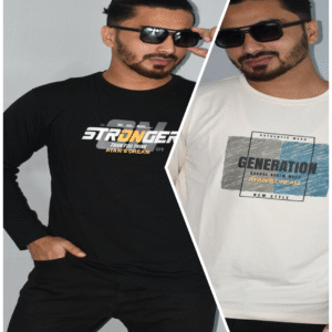 Men's Long T-shirt Combo (2pcs)