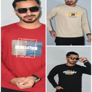 Men's Long T-shirt Combo (3pcs)