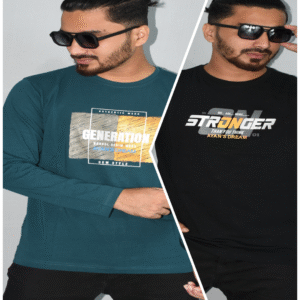 Men's Long T-shirt Combo (2pcs)